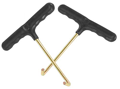 Vincilee Trampoline Spring Pull Tool (T-Hook) Trampoline Spring Tool（2 Pack